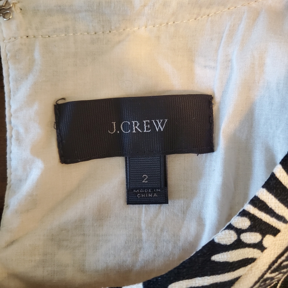 J CREW Polynesian Print Dress - Picture 6 of 8